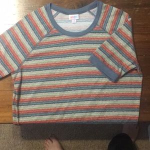 LulaRoe Jane lightweight sweater top. Worn once.